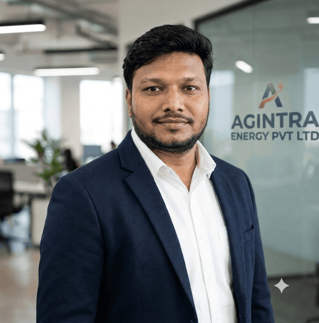 Shiva Saini, Co-Founder and Managing Director of Agnitra Energy